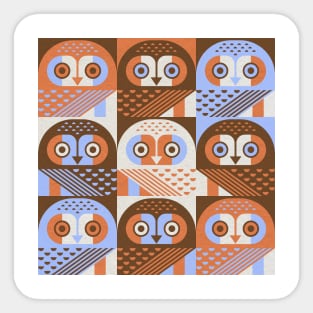 Elf Owls Sticker